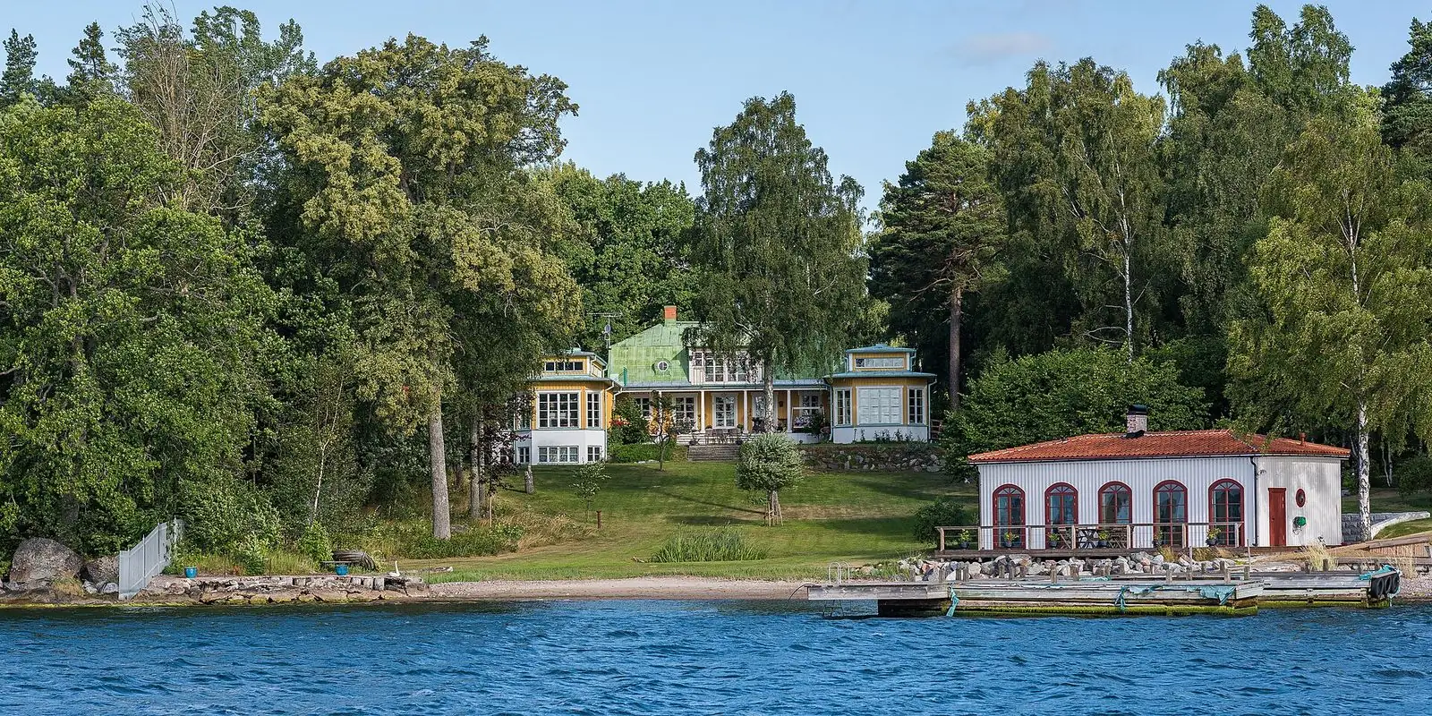 Strandvilla i Österåker