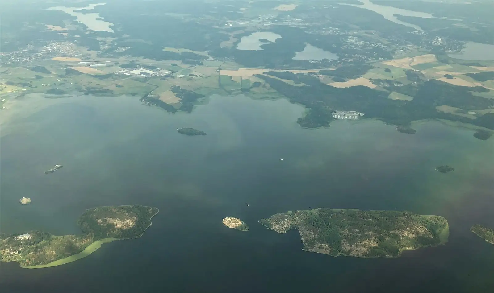 Bro och Skoggarn från luften