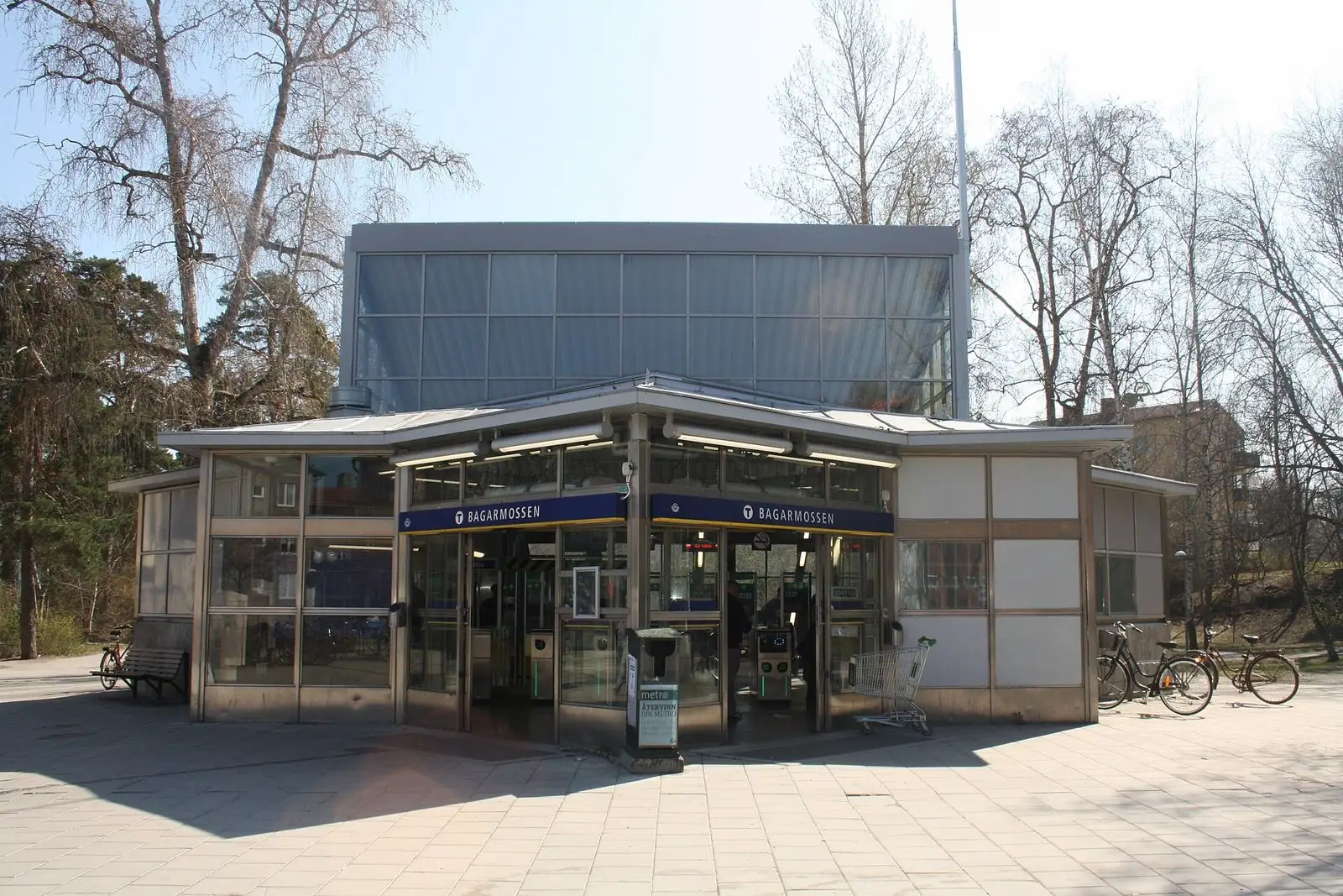 Bagarmossens tunnelbanestation