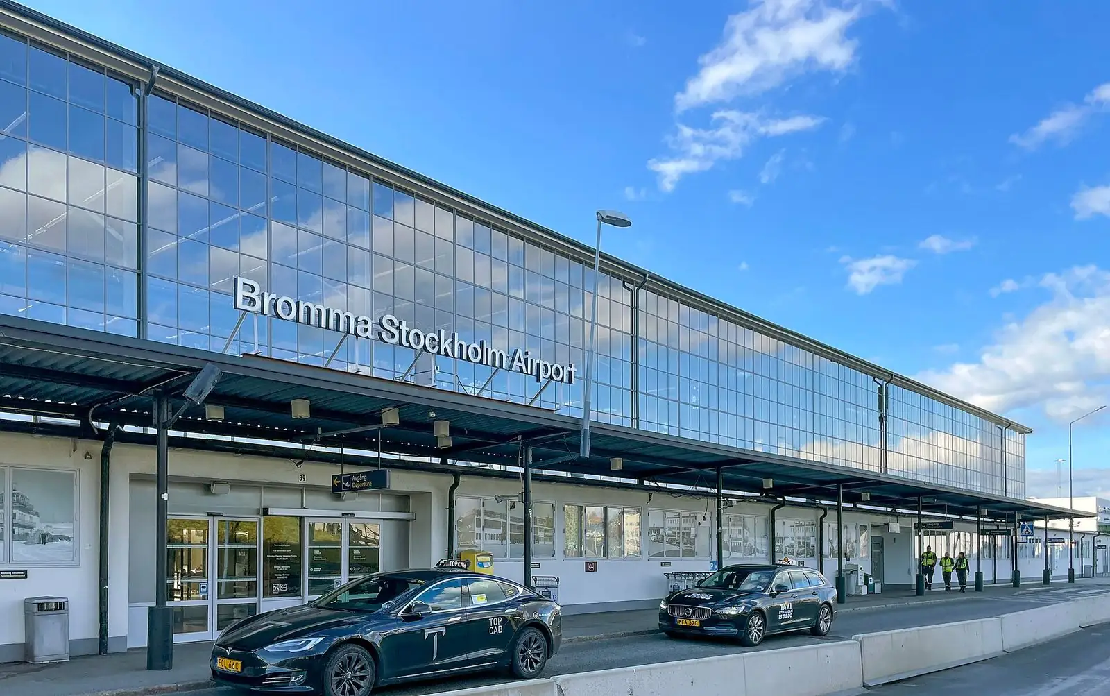 Terminalbyggnaden på Bromma flygplats