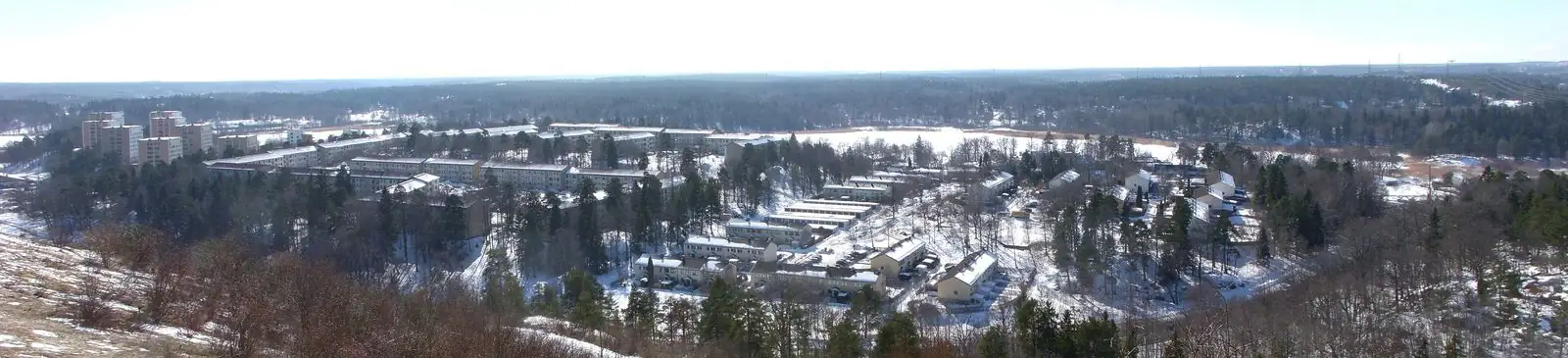 Fagersjö från ovan
