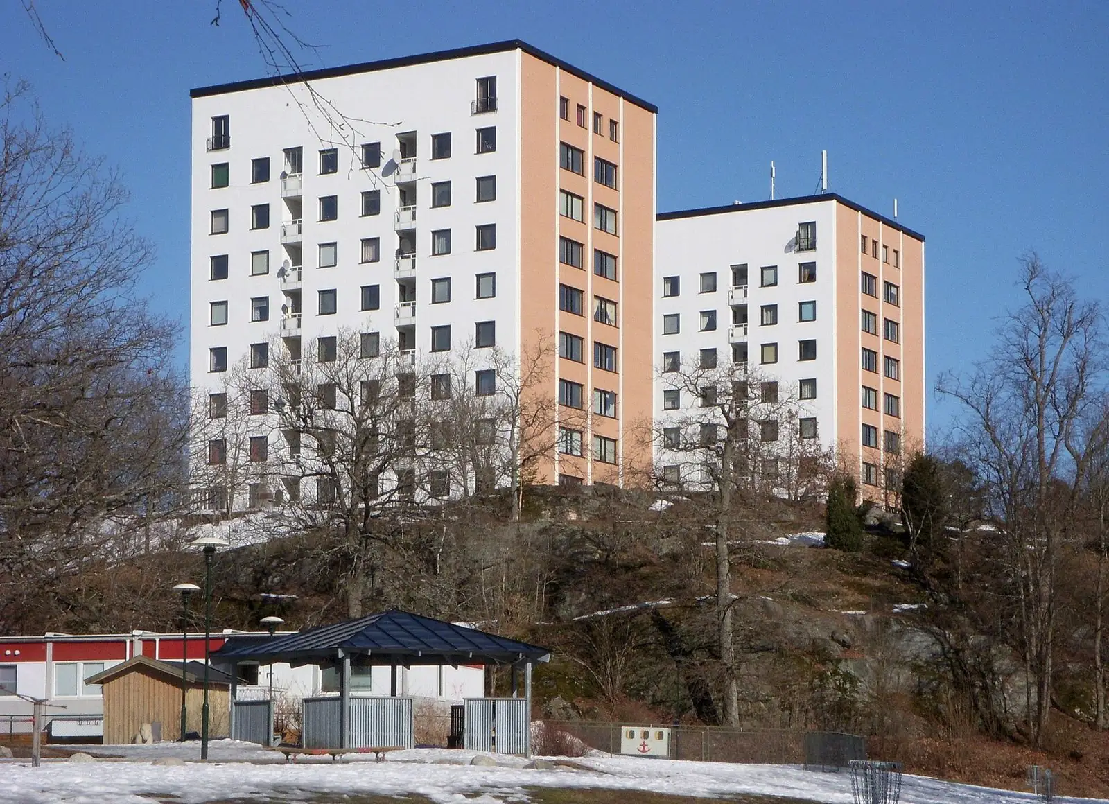 Höghus i Fagersjö