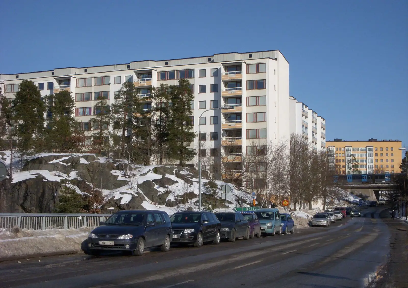 Höghus i Hagsätra