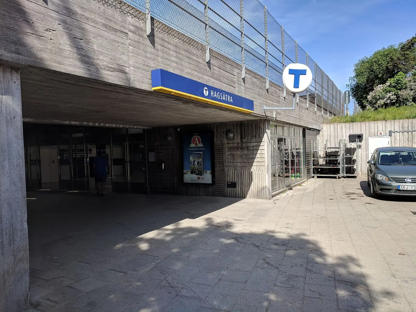 Hagsätras tunnelbanestation