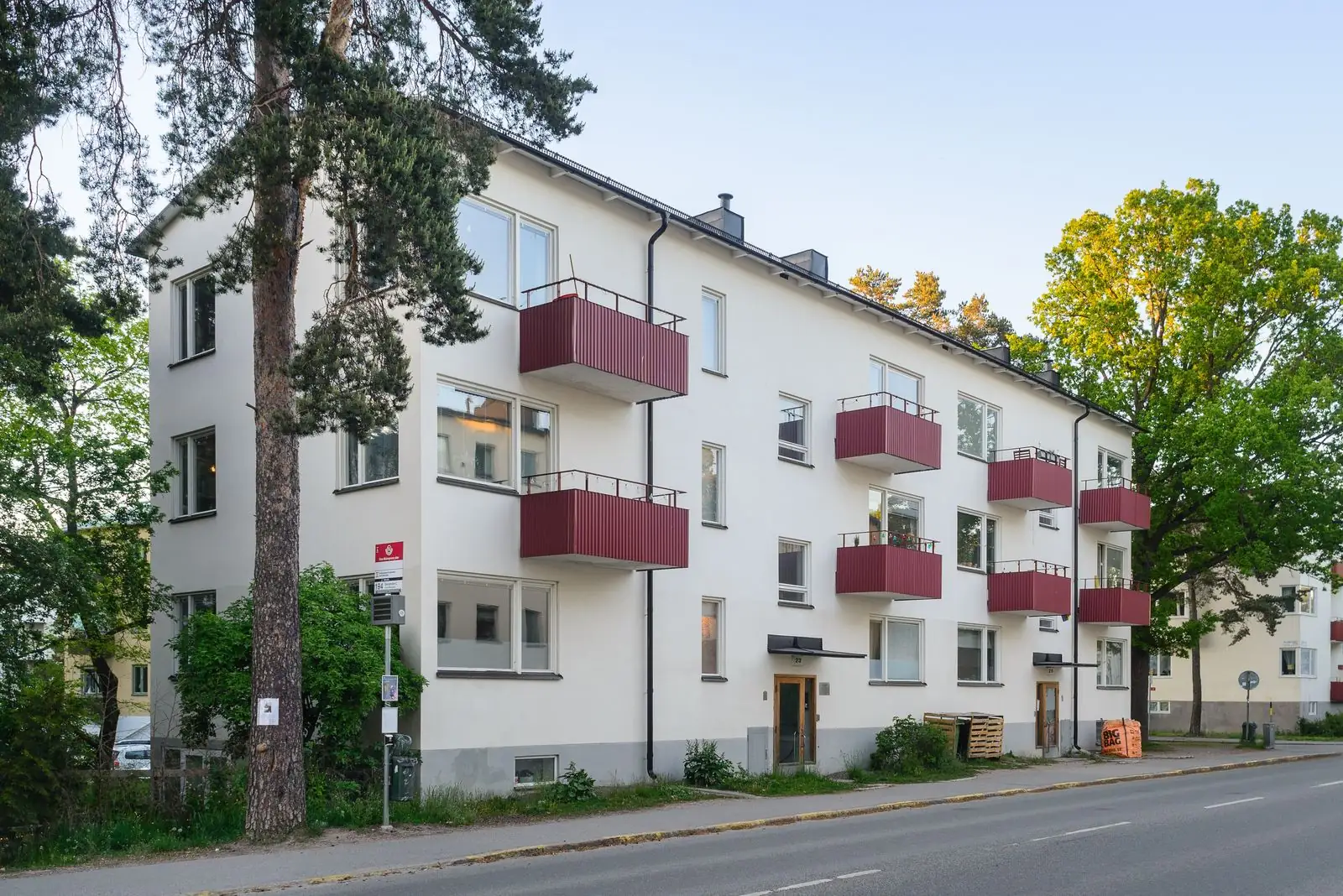 Bostadshus i Hammarbyhöjden