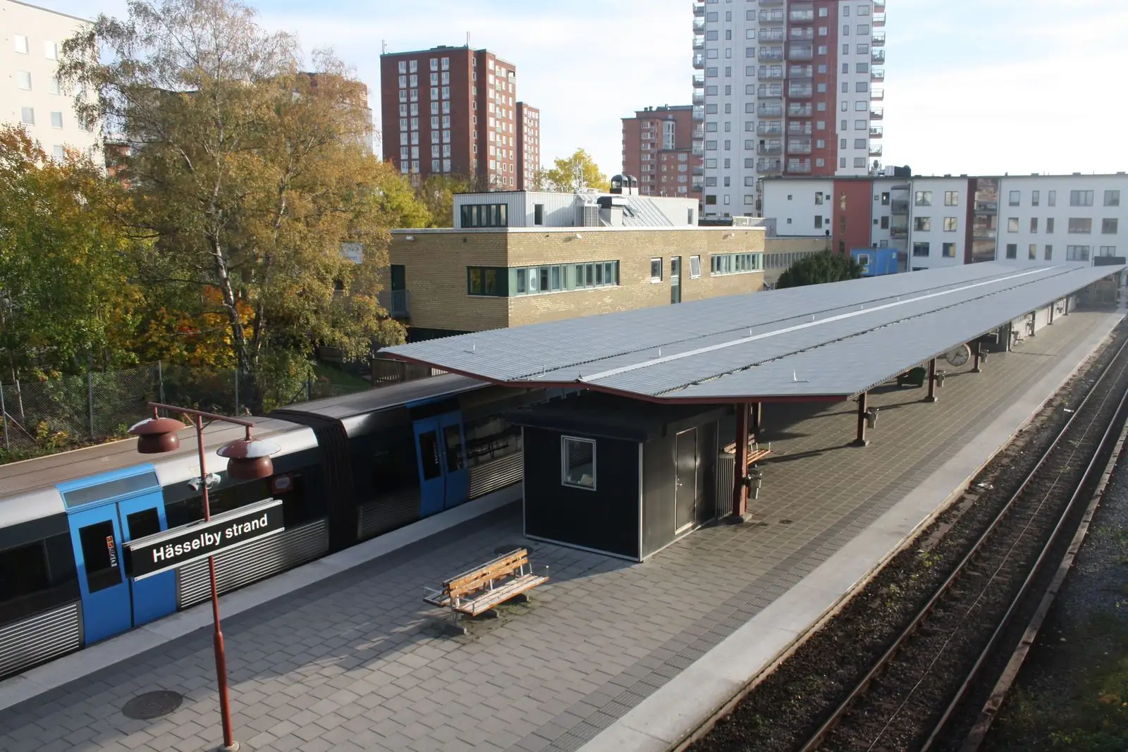 Hässelby strands tunnelbanestation