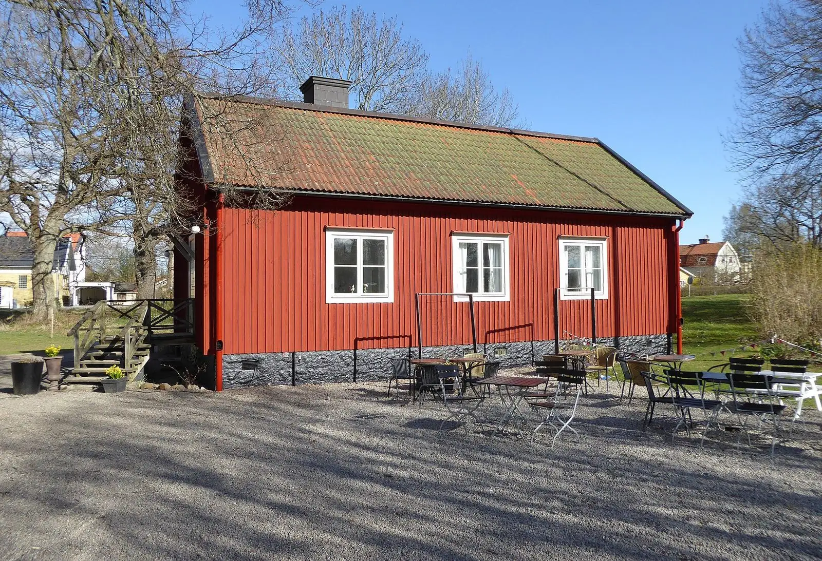 Rött hus på Herrängens gård