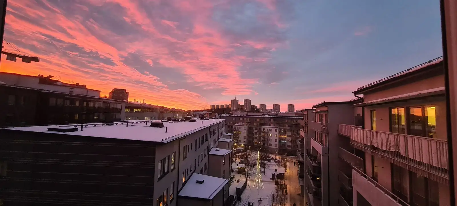 Liljeholmens nya bostadshus vid vattnet