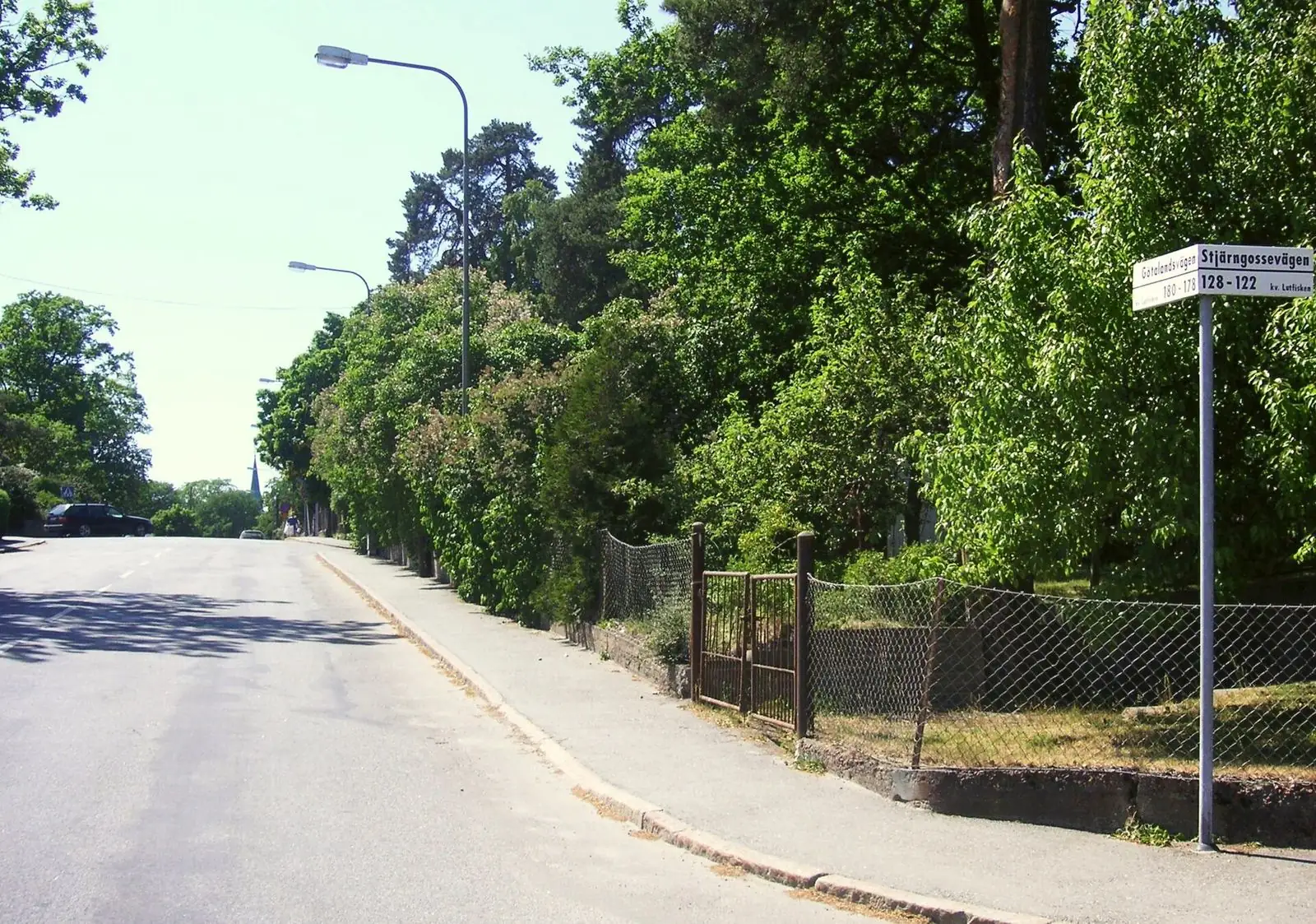 Götalandsvägen i Örby