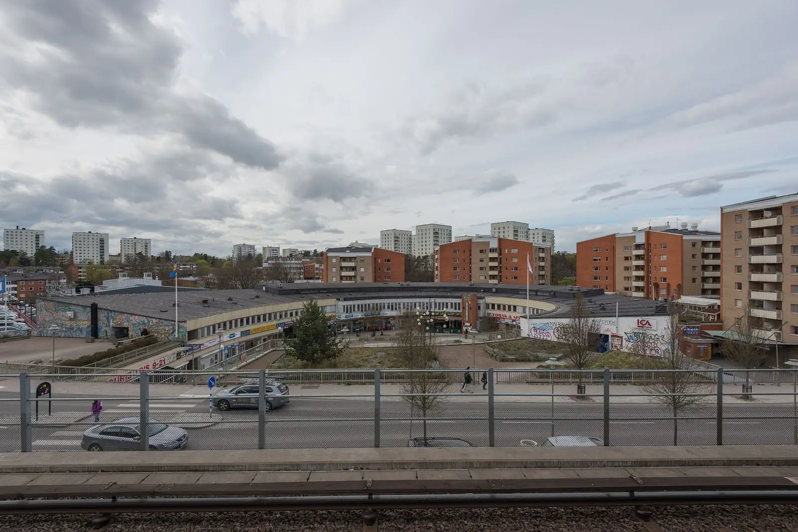Rågsved sett från ovan