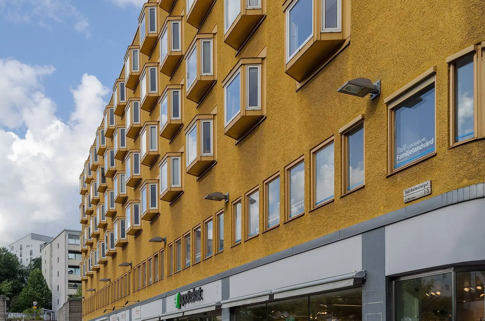 Bostadshus i Skärholmen