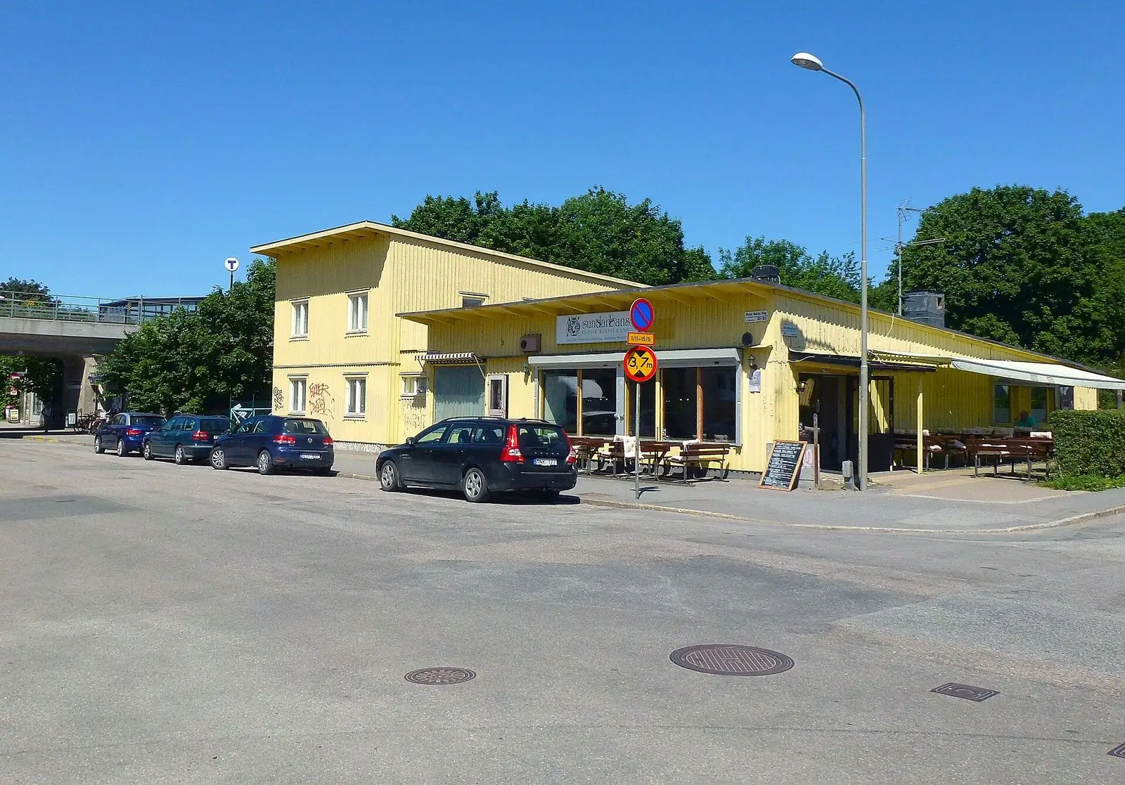 Gult hus i Tallkrogen