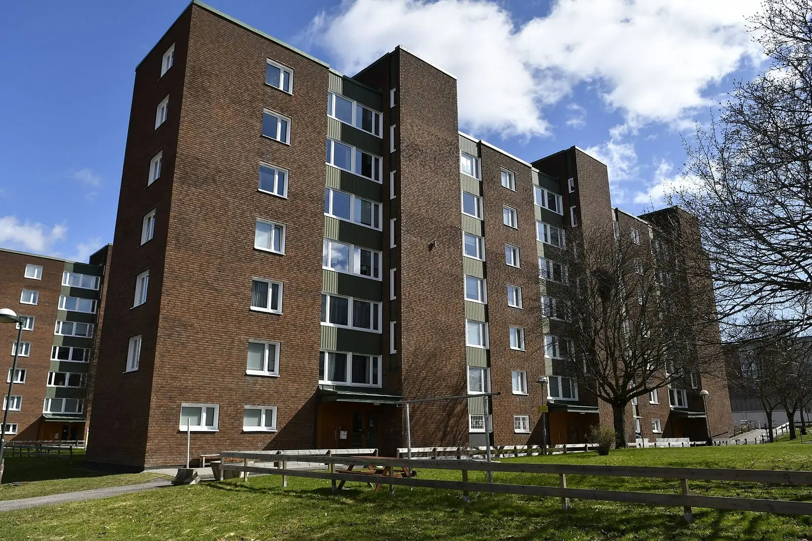 Höghus i Vårberg