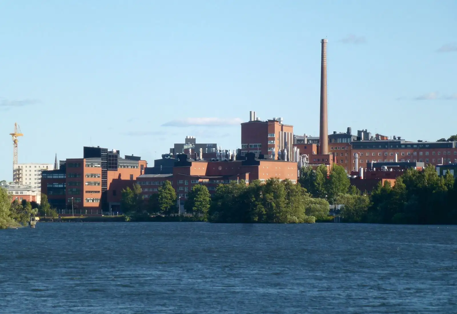 Södertälje sett från vattnet