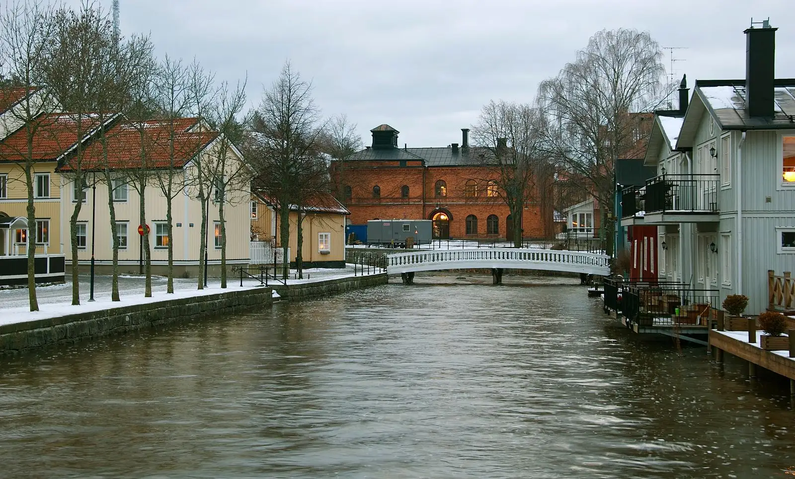 Norrtäljeån genom staden