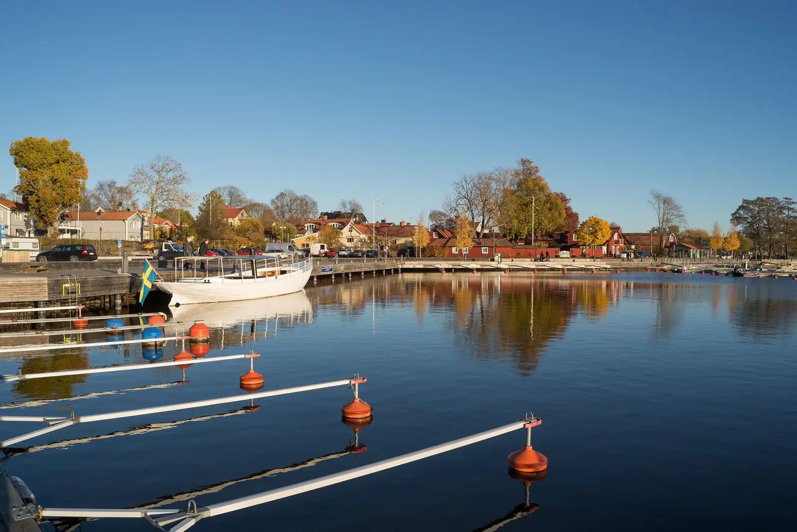 Båtar vid Sigtunas hamn