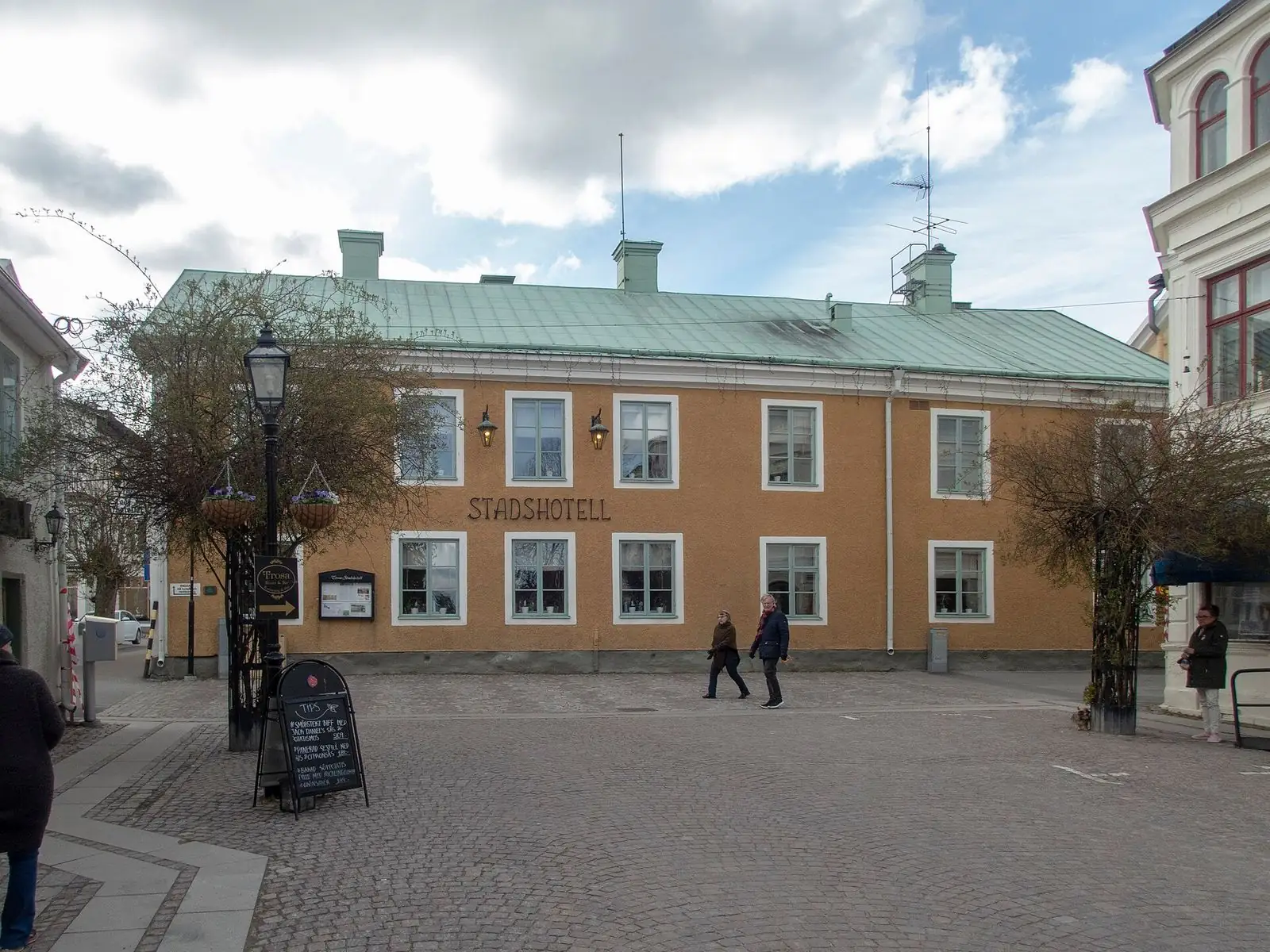 Stadshotellet vid torget i Trosa