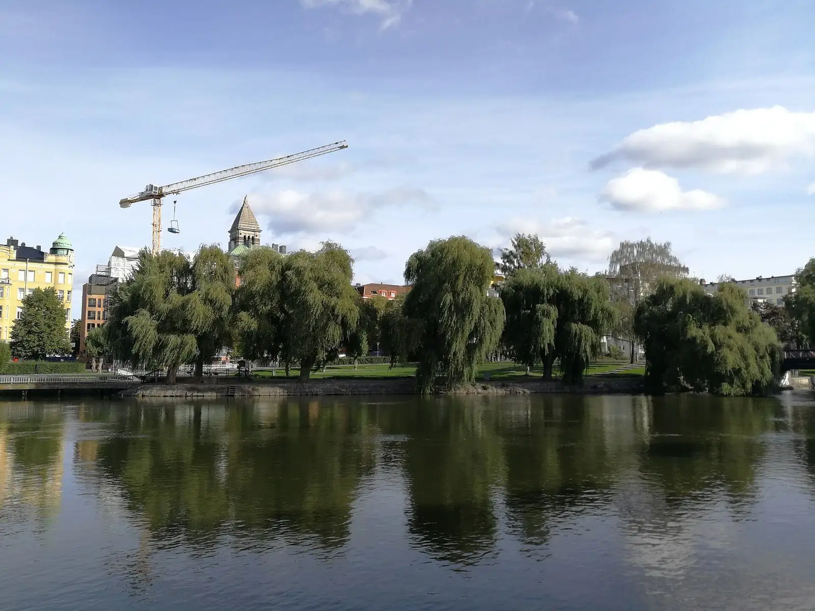 Centrala Norrköping vid vattnet