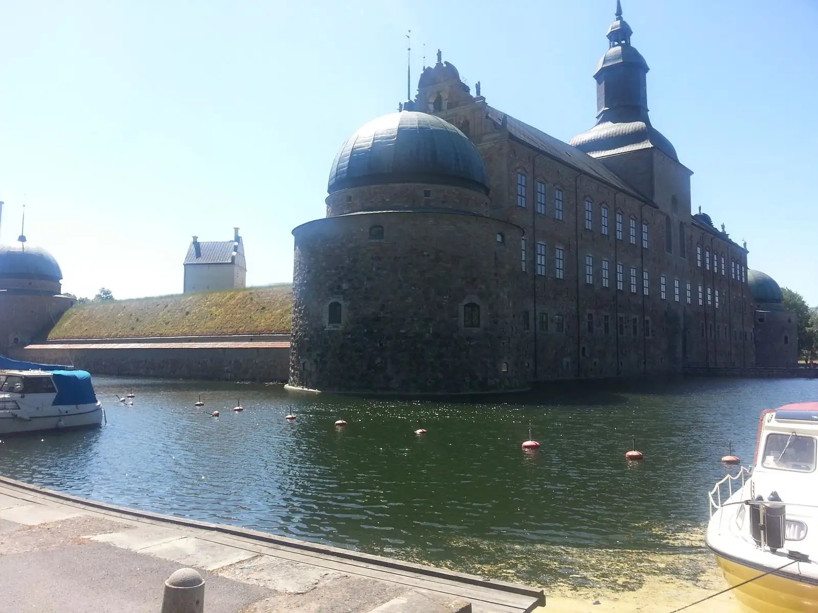 Vadstena slott vid Vättern