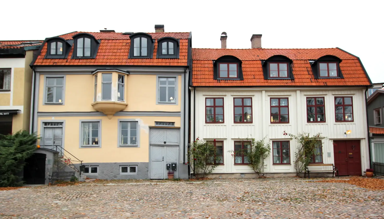 Hus på Kvarnholmen i Kalmar