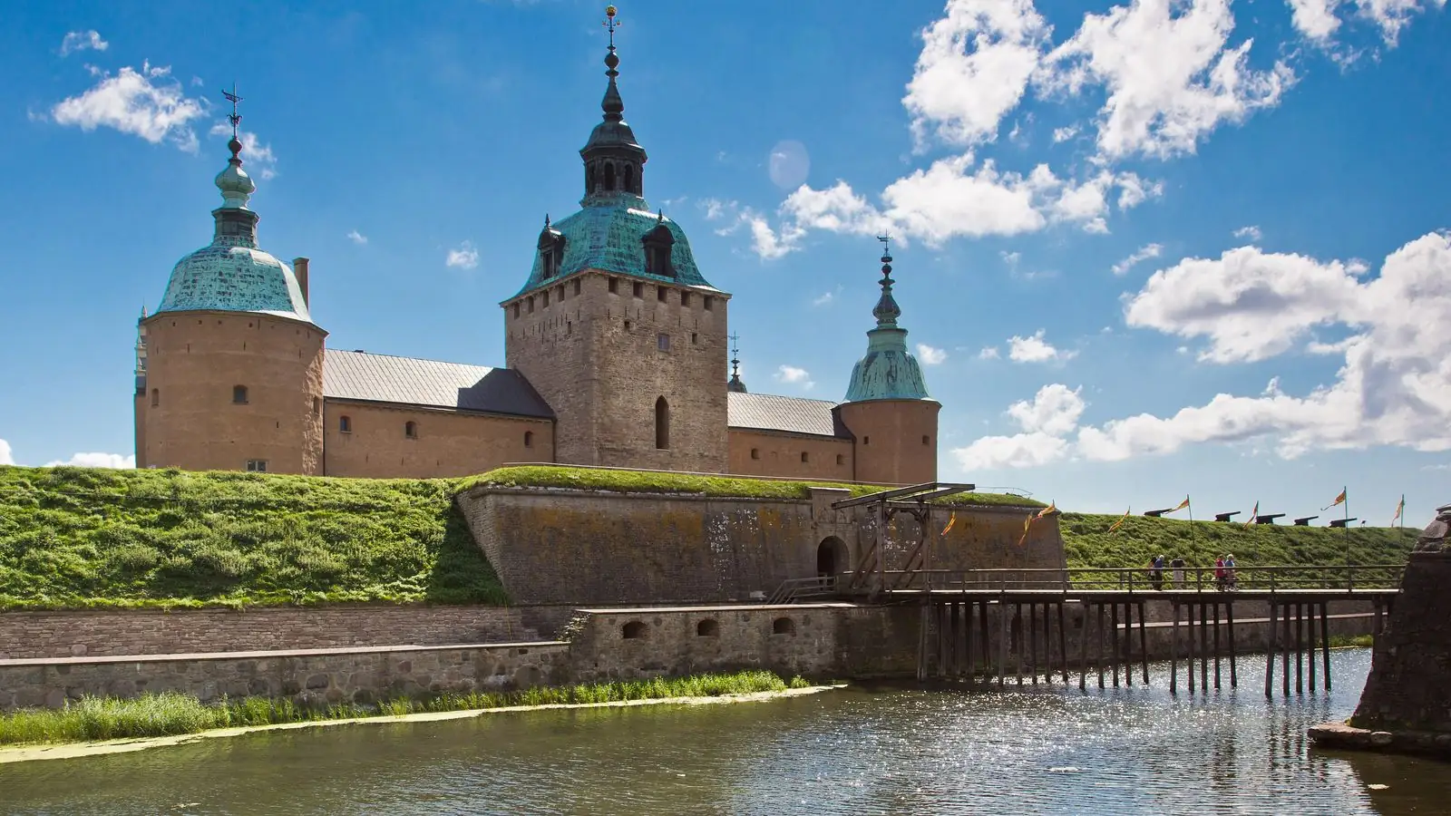 Kalmar slott vid vattnet