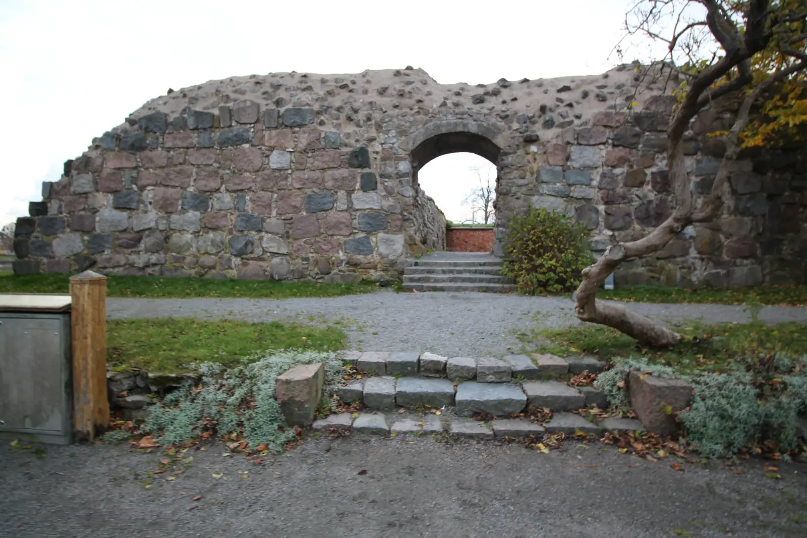 Stegeholms slottsruin