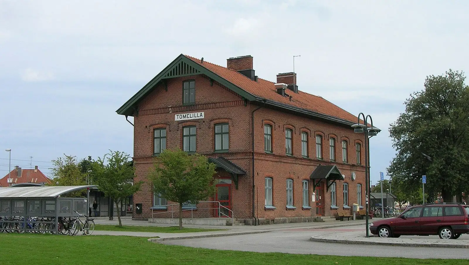 Stationshuset i Tomelilla