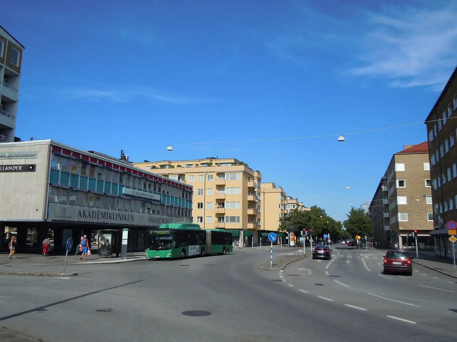 Regementsgatan vid Fridhem