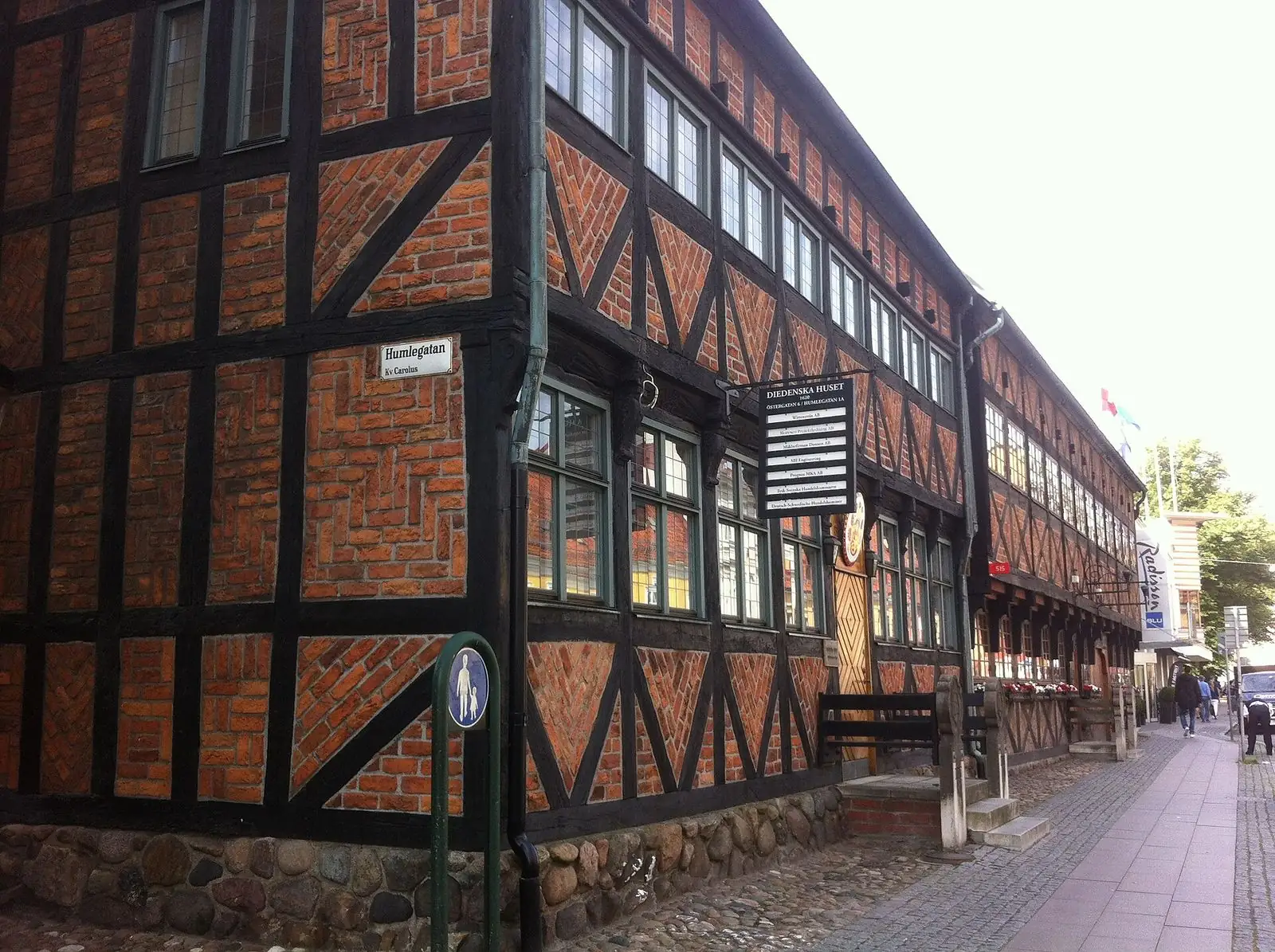Korsvirkeshus i Gamla staden