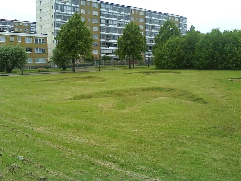 Grönområde i Hermodsdal