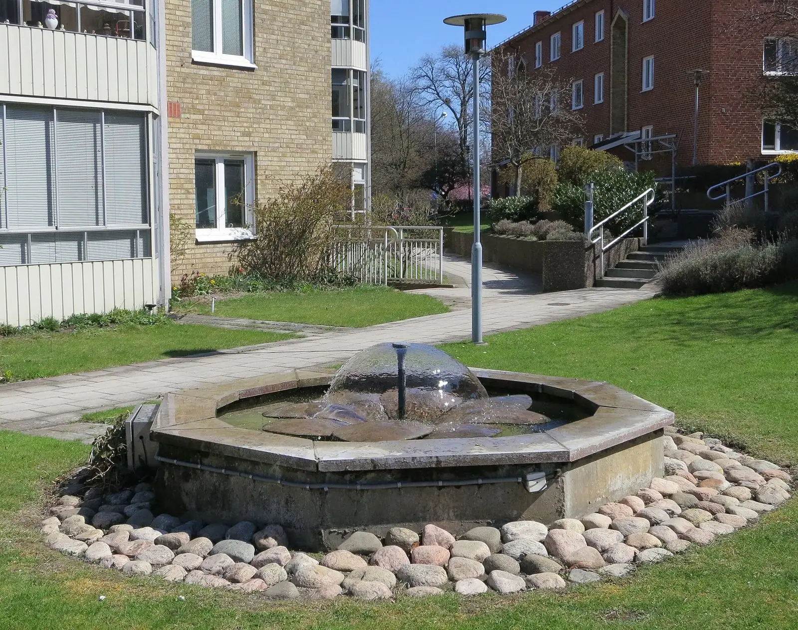 Fontän i Kirseberg
