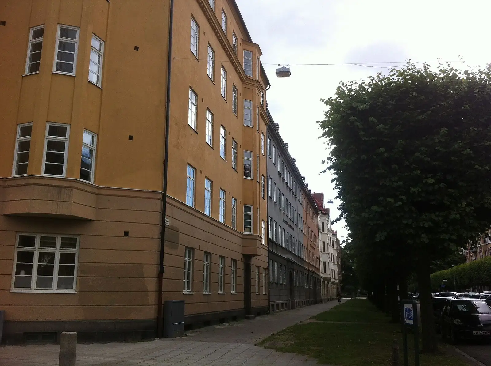 Gatuhörn i Rörsjöstaden