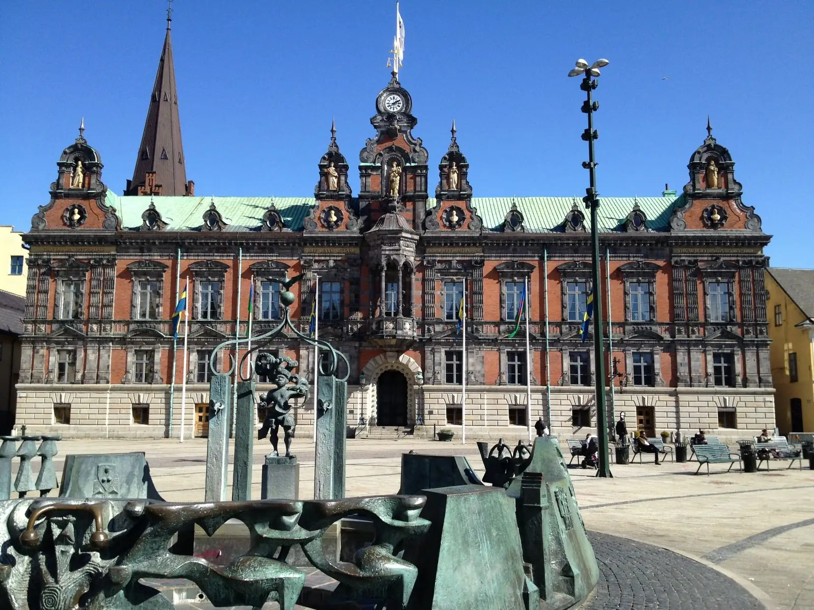 Rådhuset vid Stortorget i Malmö