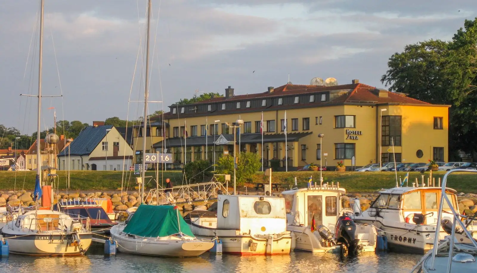 Hamnen i Simrishamn