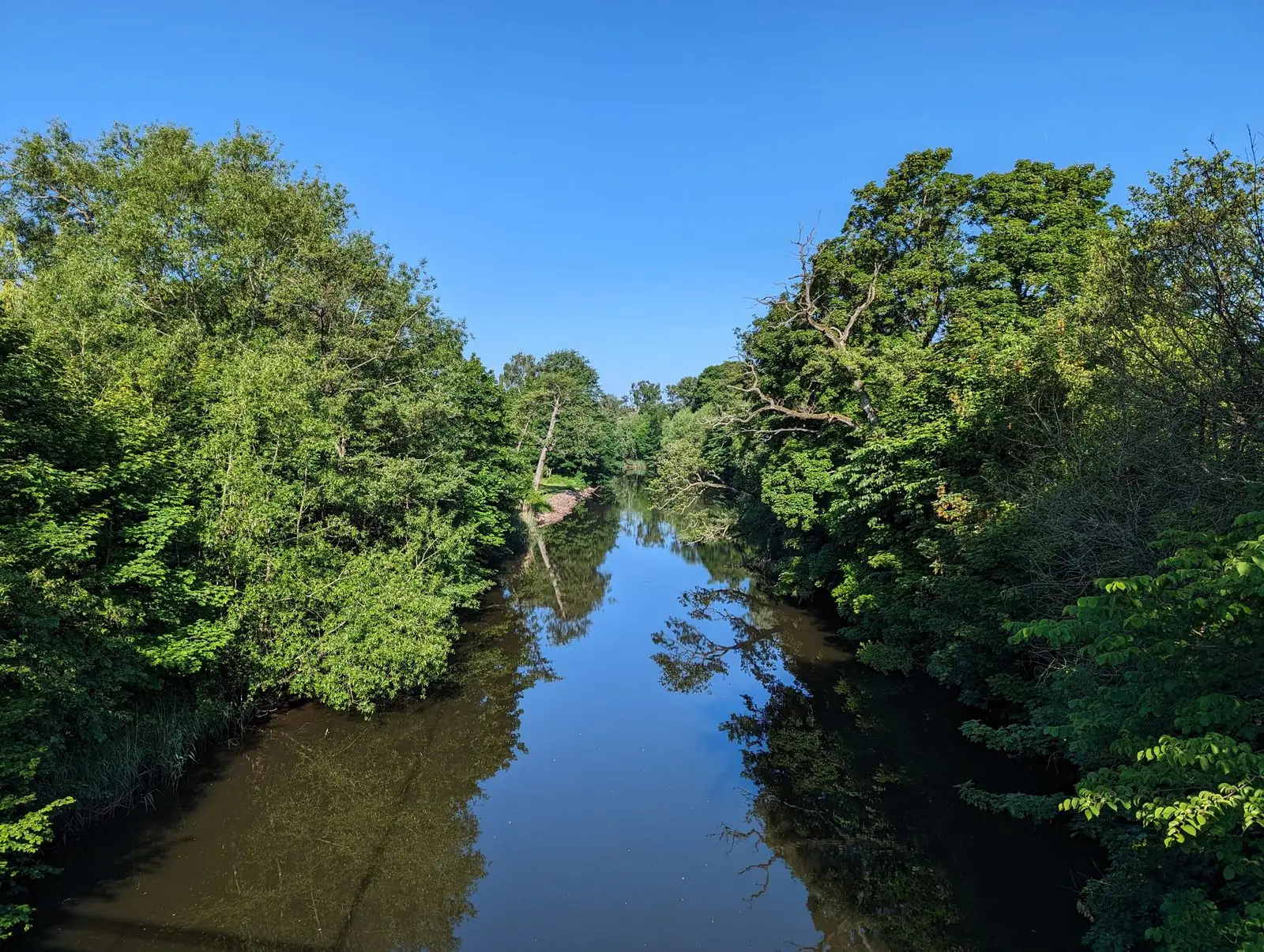 Rönne å genom Ängelholm