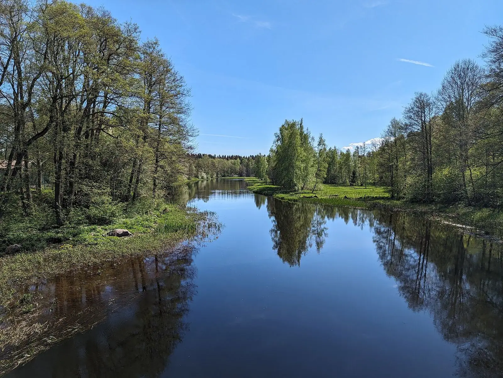 Ån Tidan i Tibro
