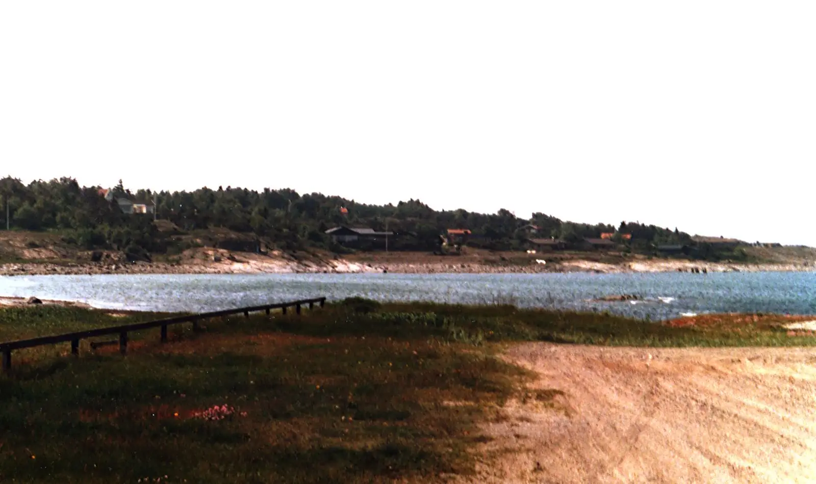 Sandstranden vid Askimsbadet