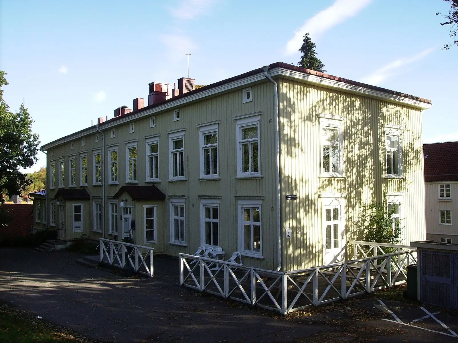Gammal villa i Bagaregården