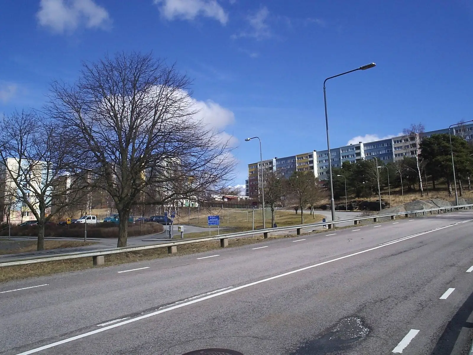 Gärdsås sett från Bergsjövägen