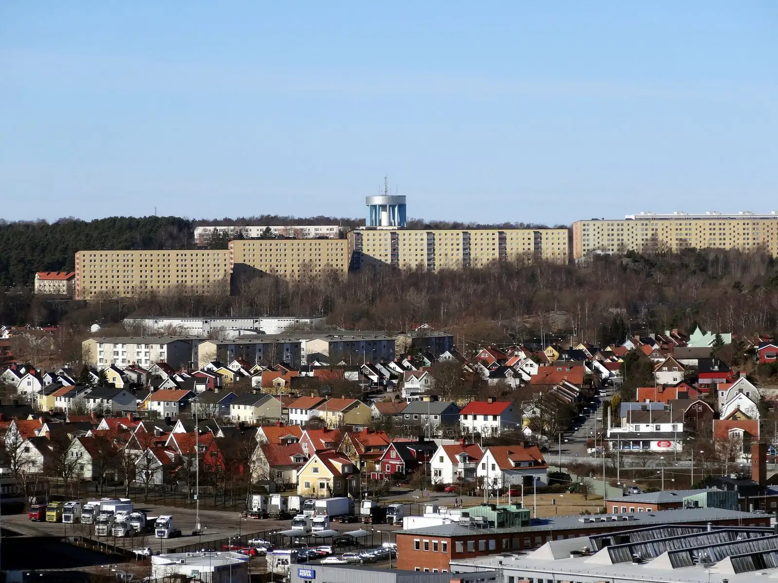 Utsikt från Ramberget mot nordväst