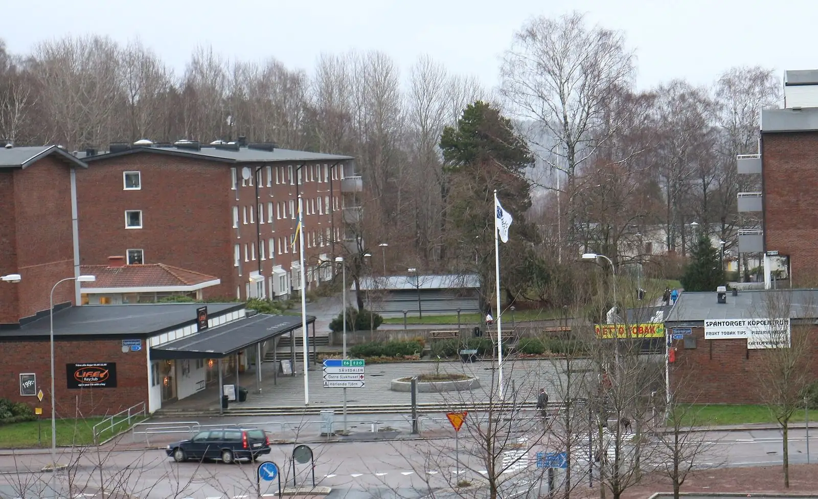 Spåntorget i Björkekärr