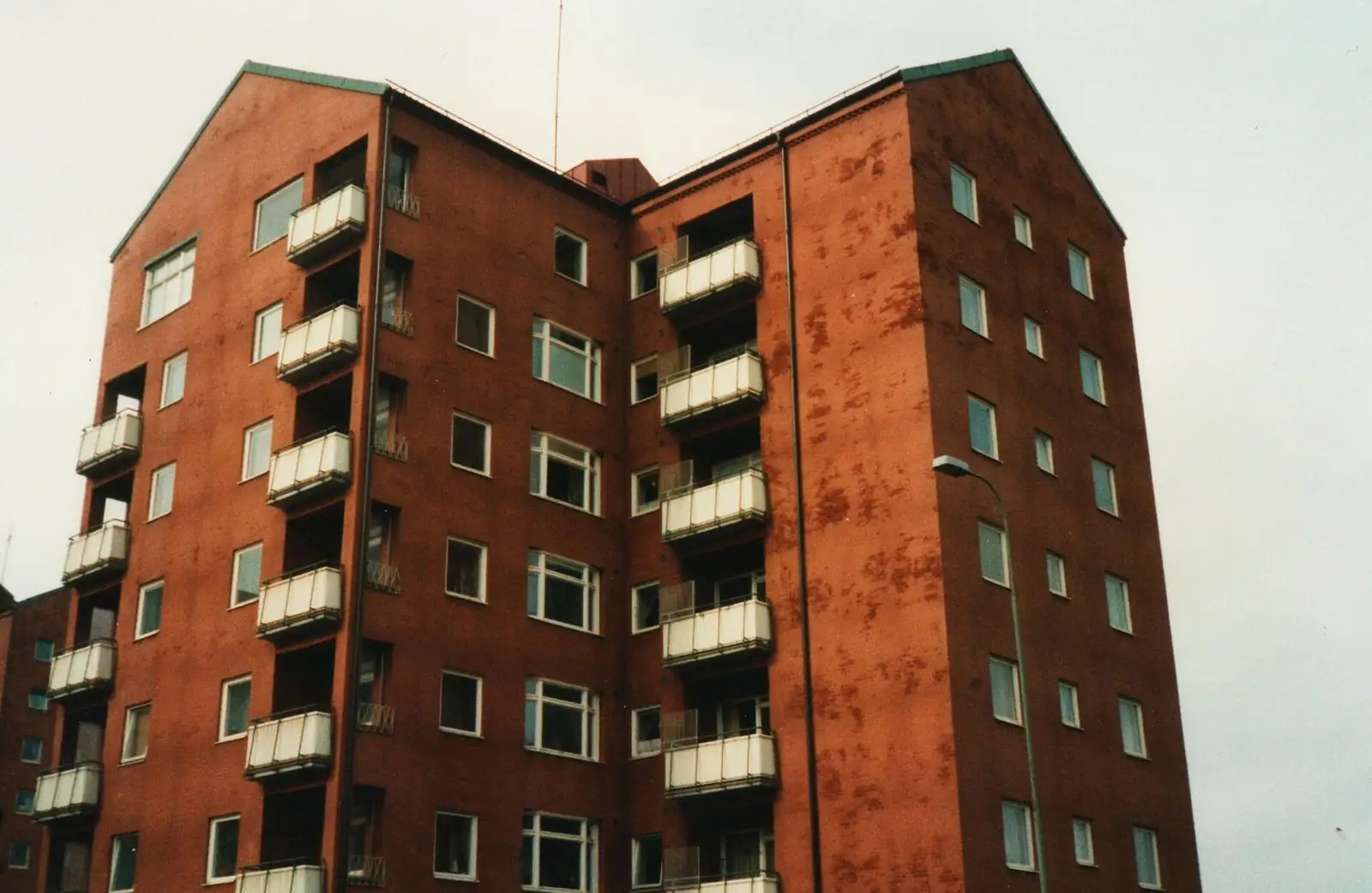 Bostadshus vid Raketgatan på Norra Guldheden