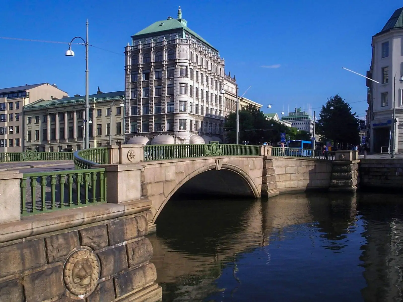 Kämpebron över Stora Hamnkanalen