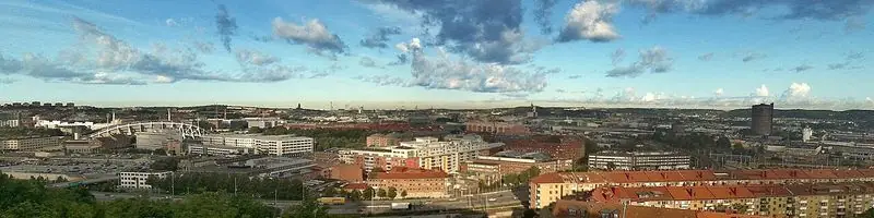 Utsikt över Lunden och stan