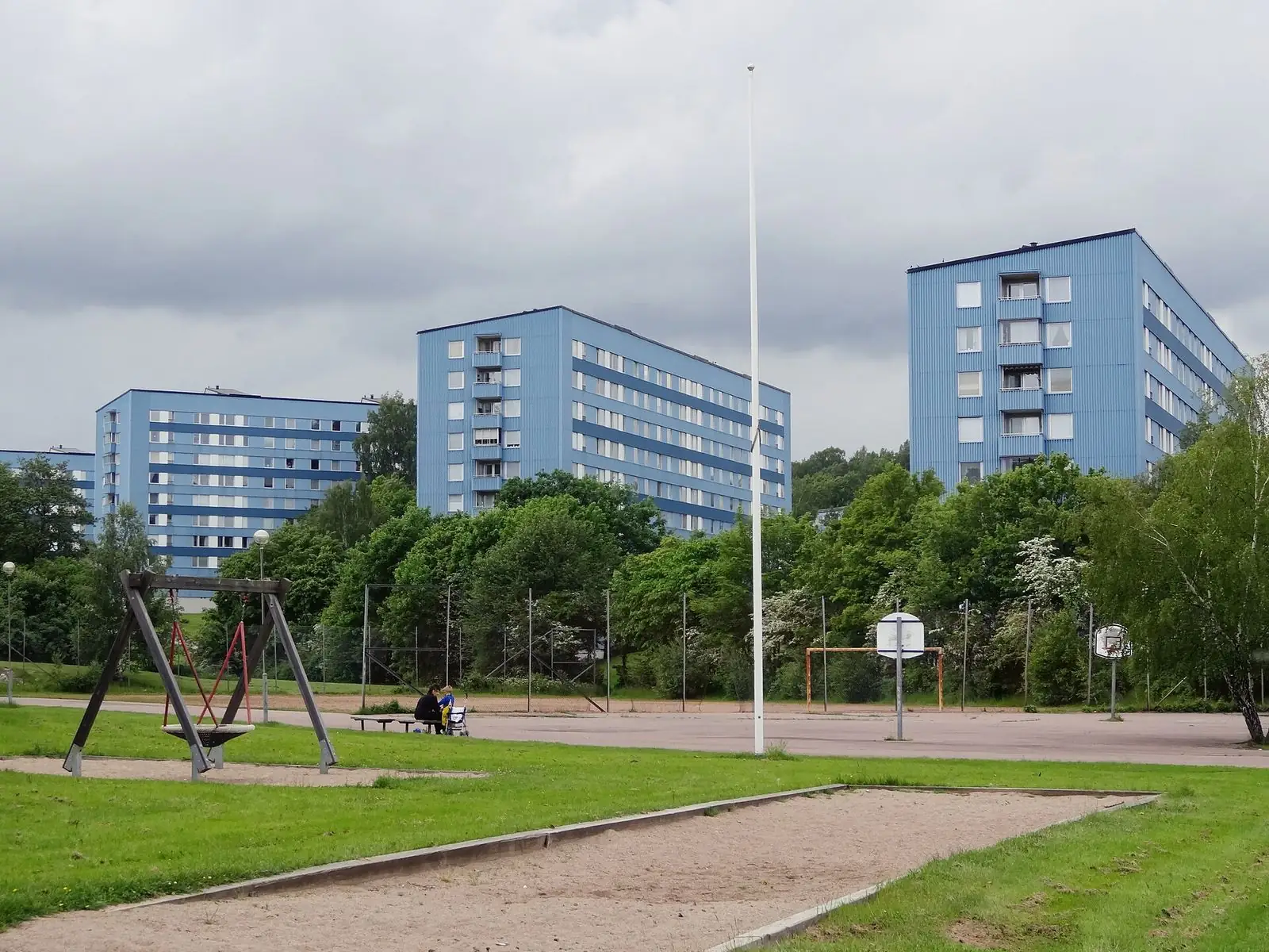 Blå staden i Skälltorp