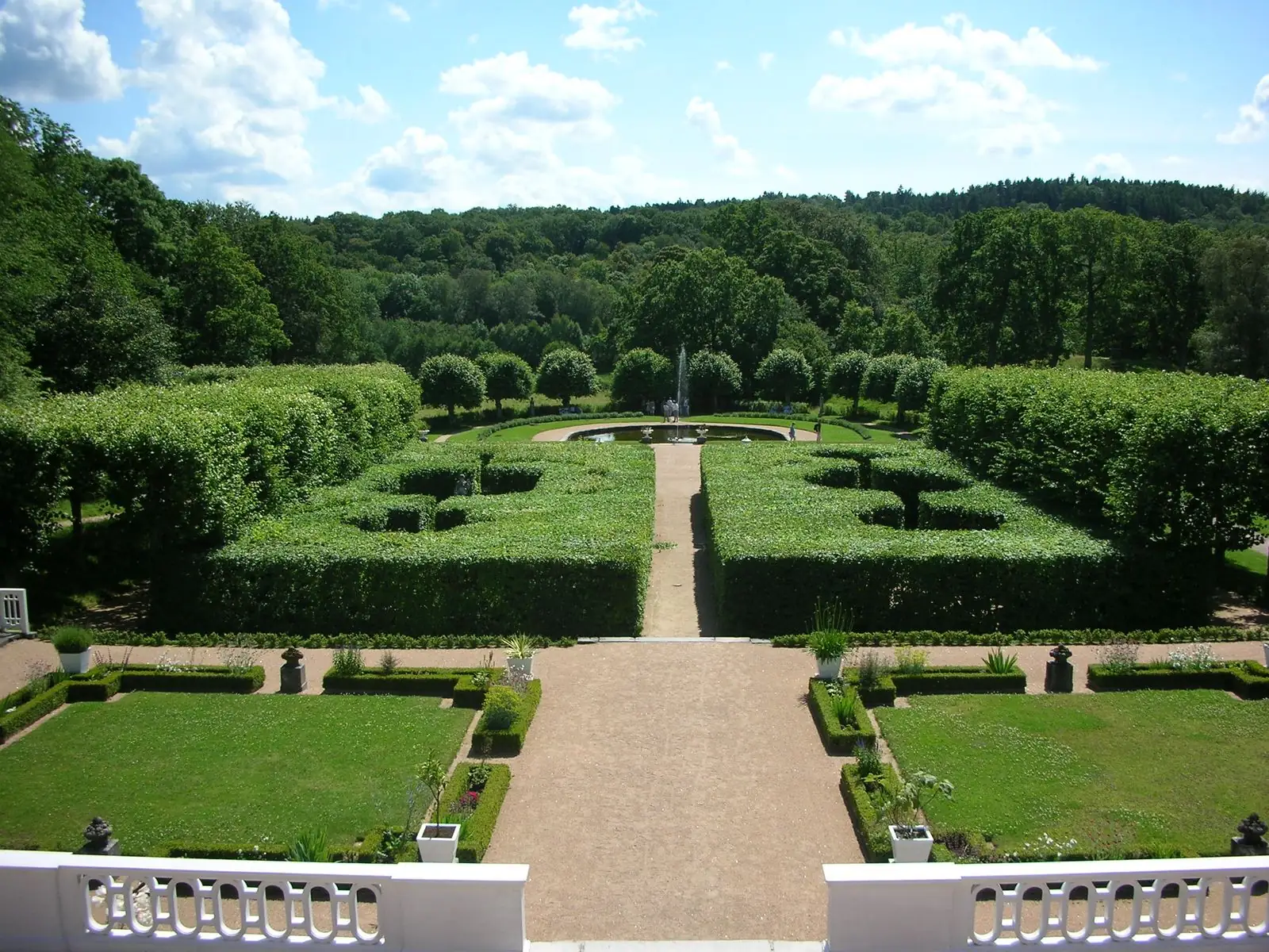 Trädgården vid Gunnebo slott