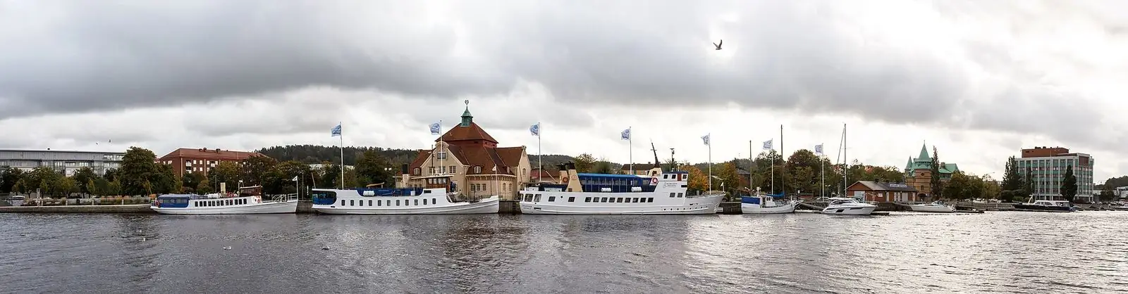 Båtar i Uddevalla hamn