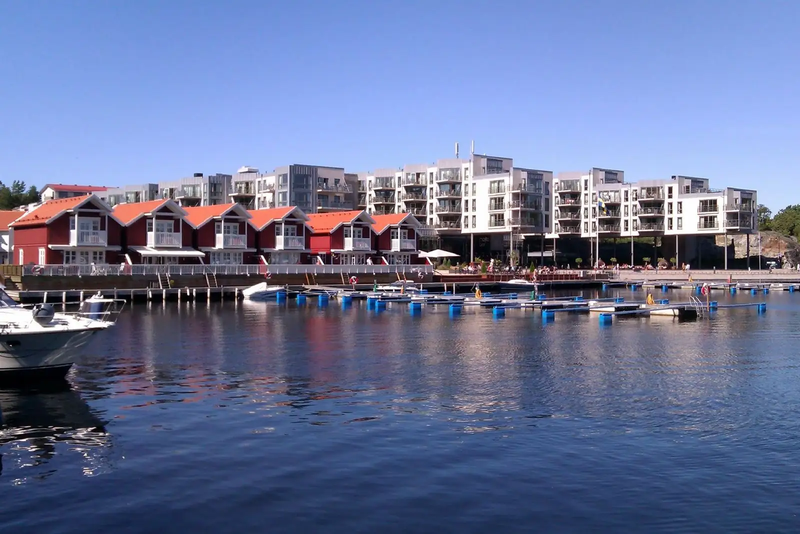 Sjöbodar i Strömstad