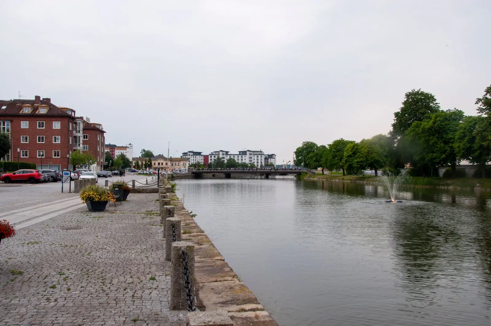Kanalen genom Vänersborg