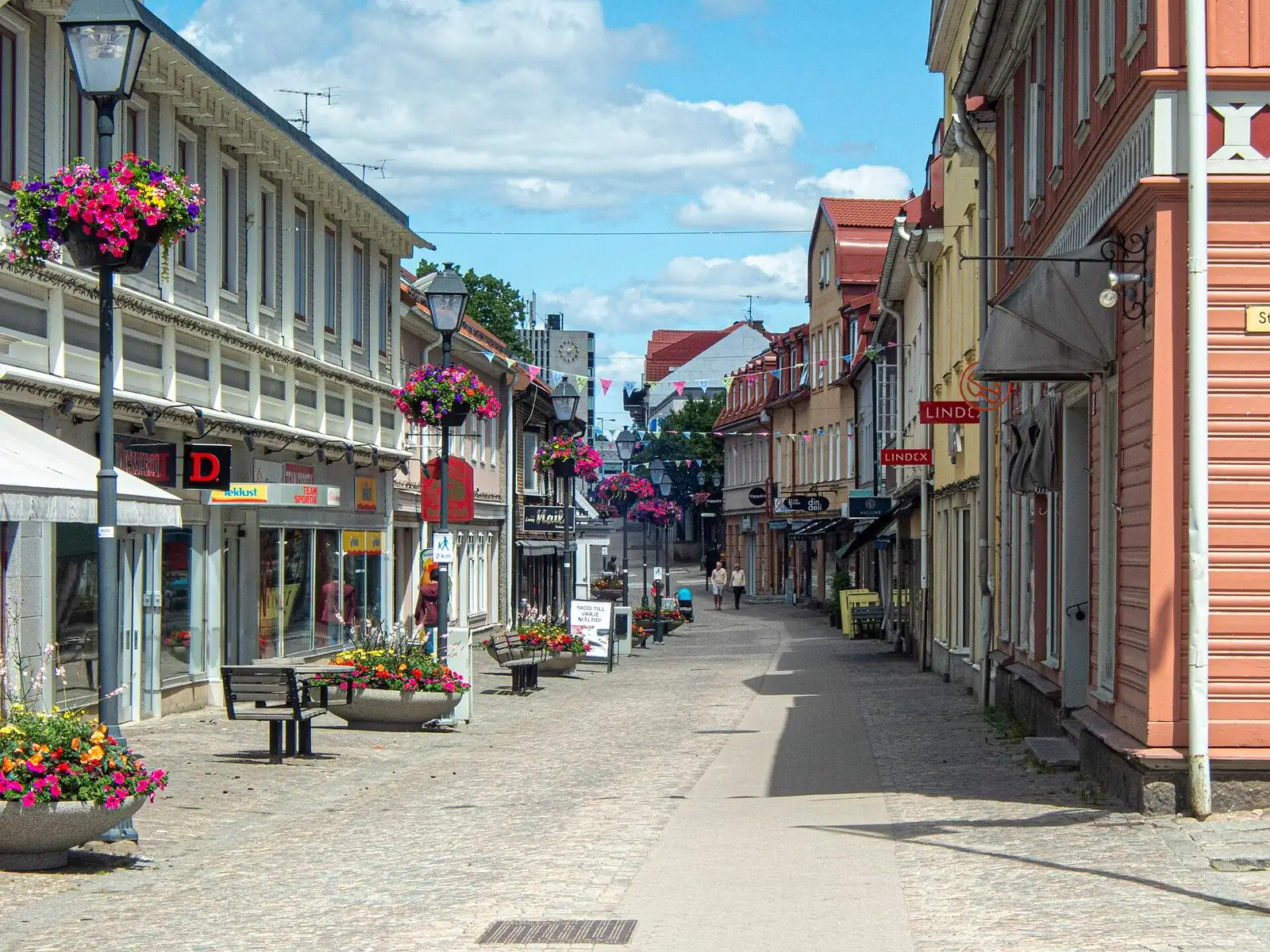 Gågata i Ulricehamn